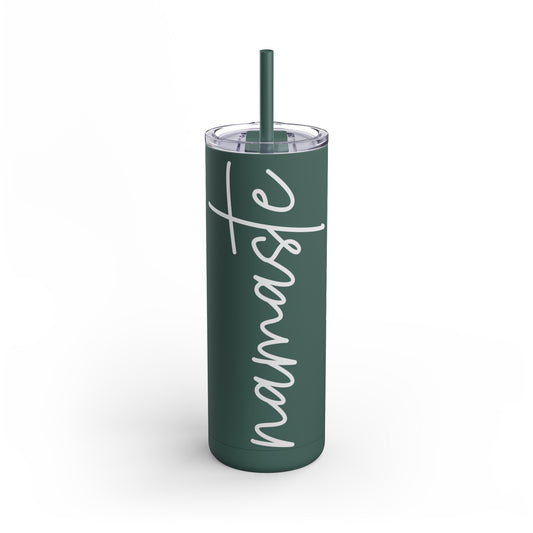 Namaste Skinny Matte Tumbler