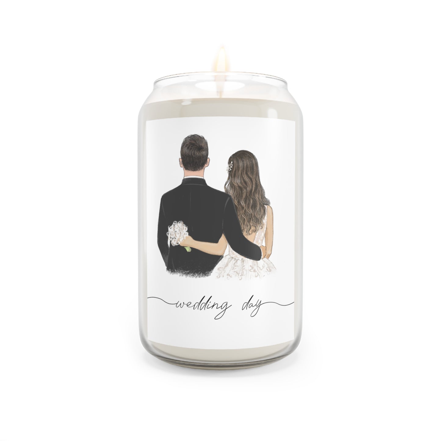 Wedding Day Candle