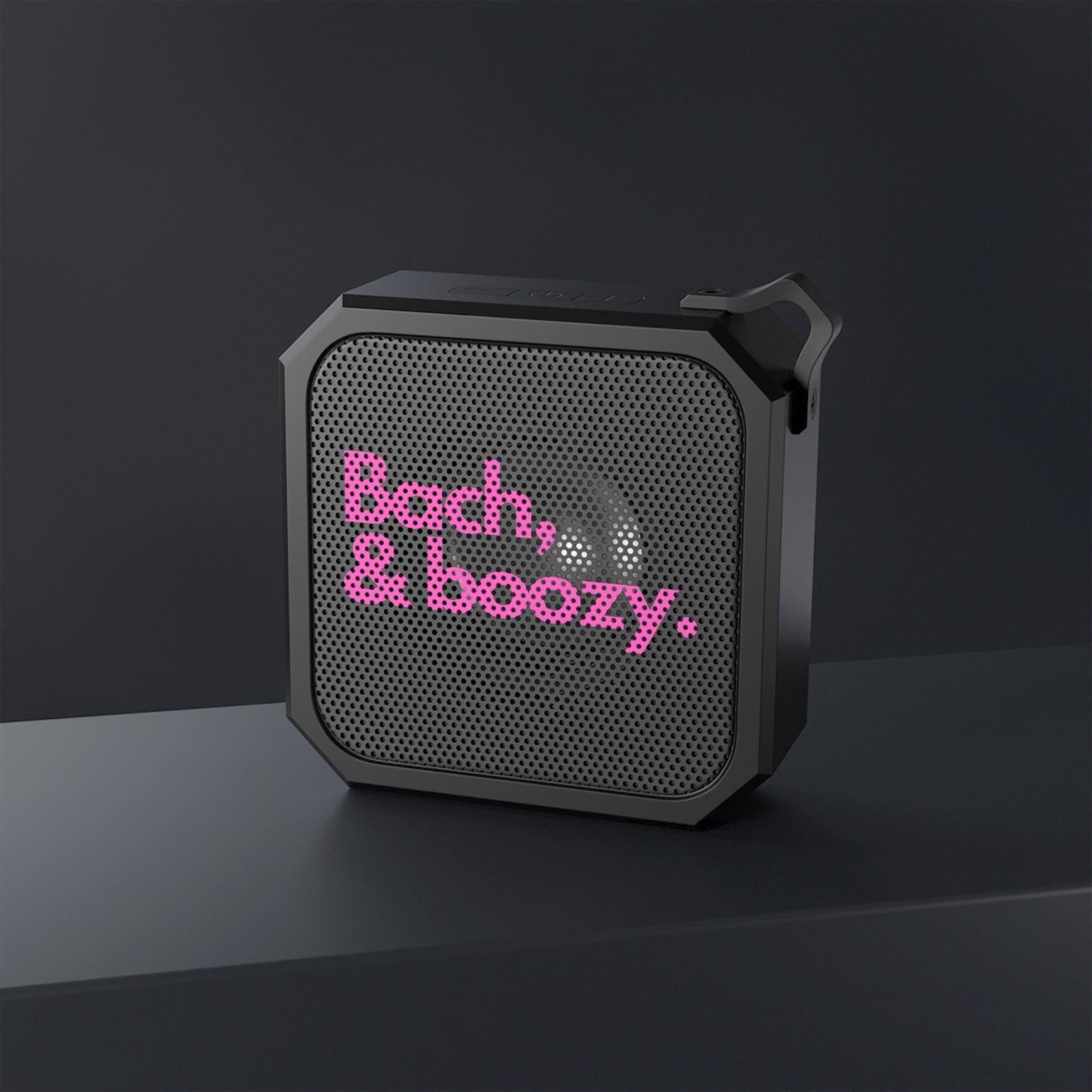 Bach and Boozy Speaker