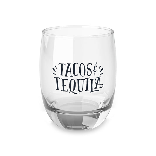 Tacos and Tequila Drink Glass