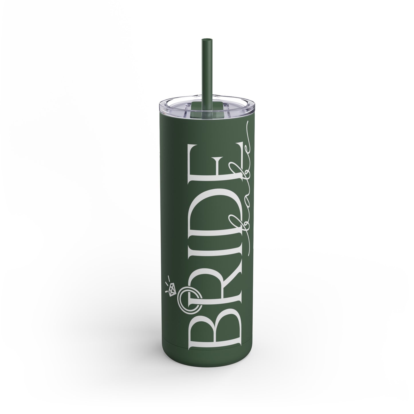 Bride Babe Skinny Tumbler