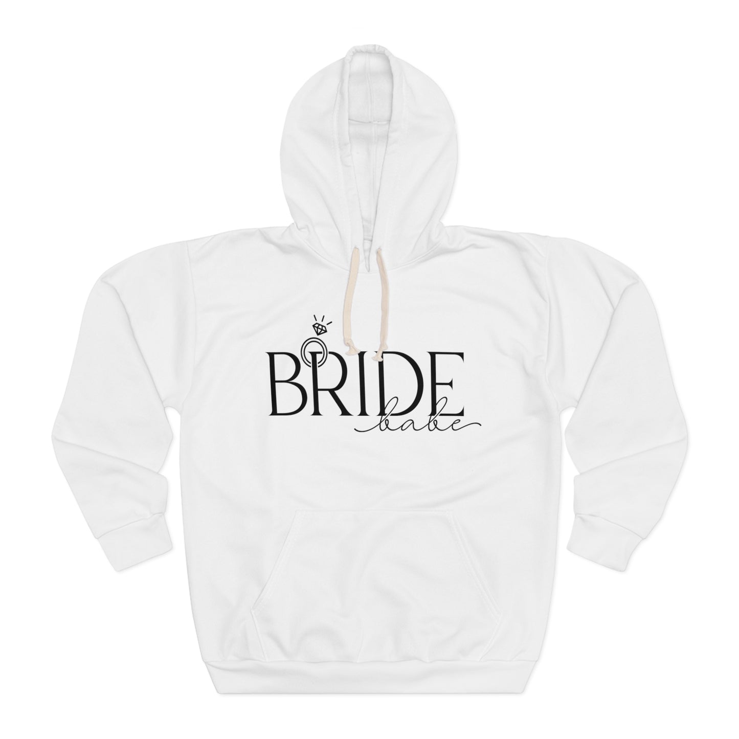 Bride Babe Pullover Hoodie