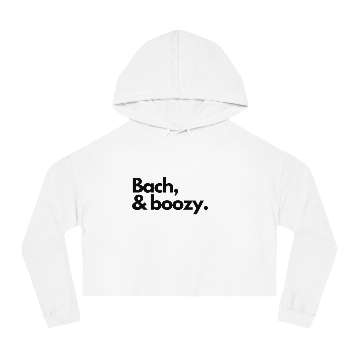 Bach & Boozy Crop Sweatshirt