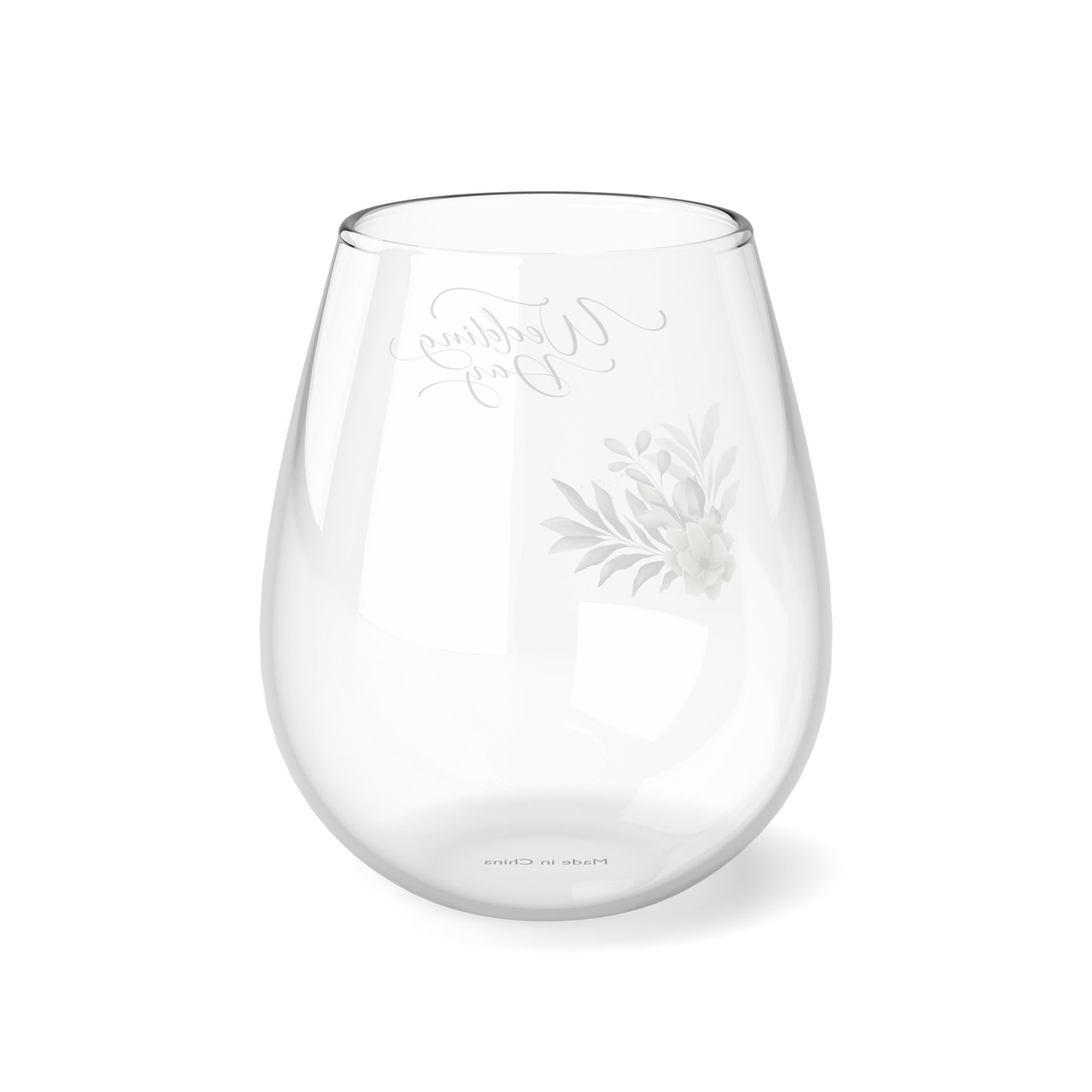 Wedding Day Wine Glass