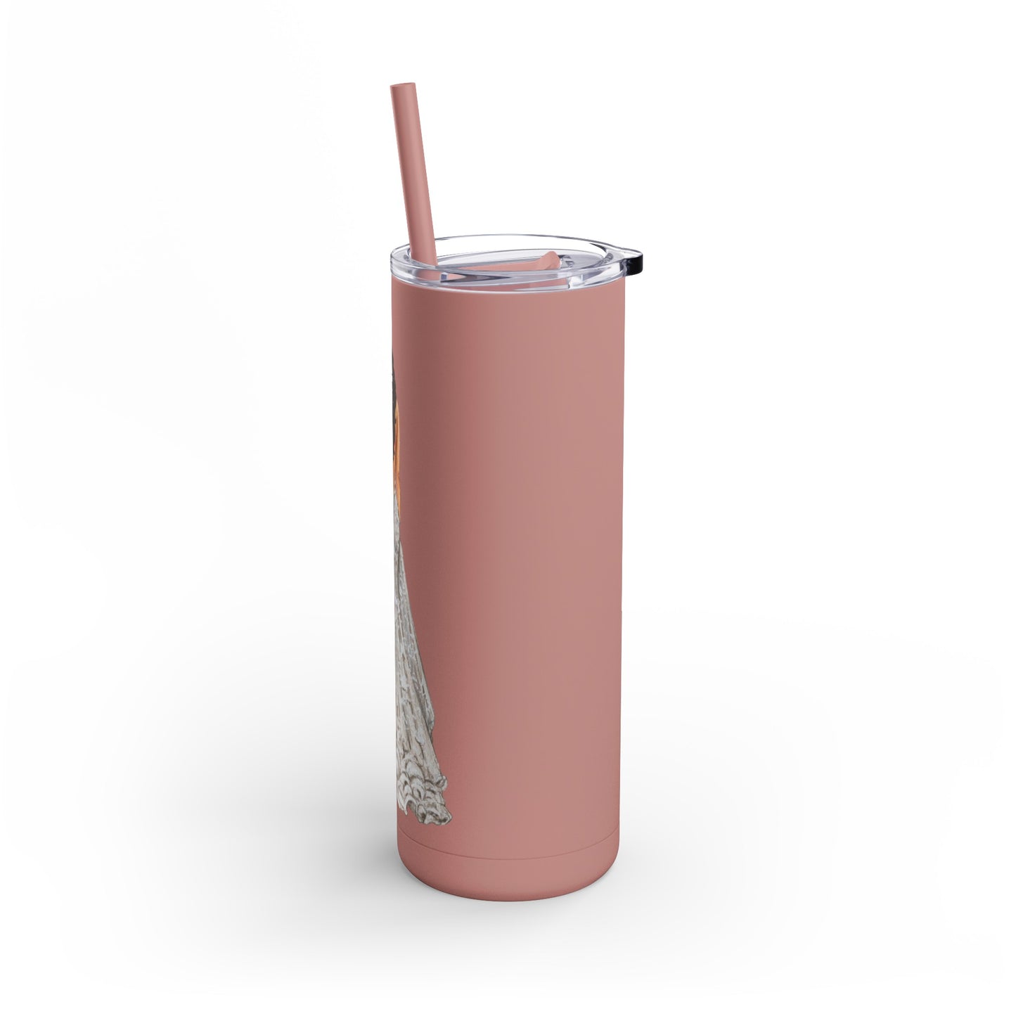 Floral Bride Skinny Tumbler