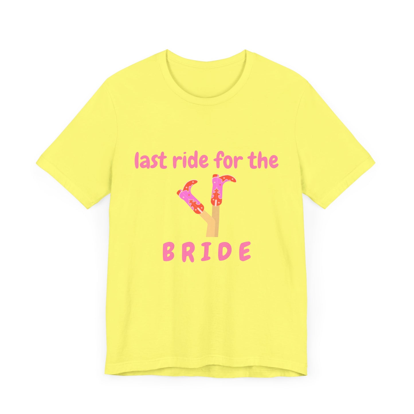 Last Ride for the Bride T-Shirt