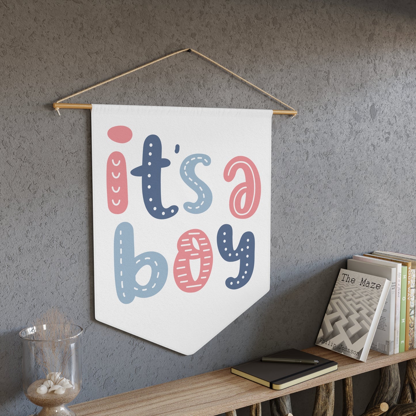 It's a Boy Pennant