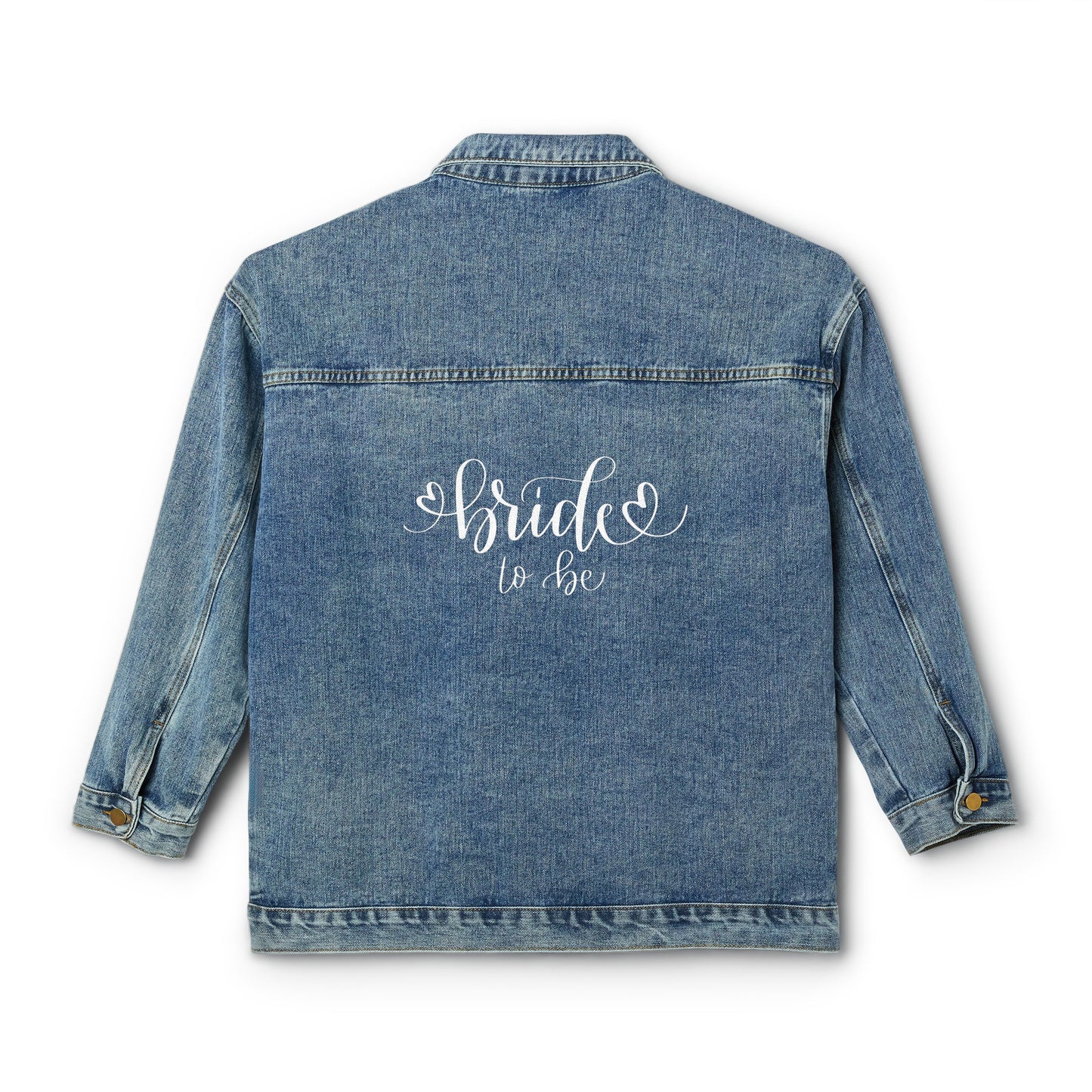 Women's Denim Jacket, Bride to Be, Engagement Gift, Bridal Party, Bachelorette