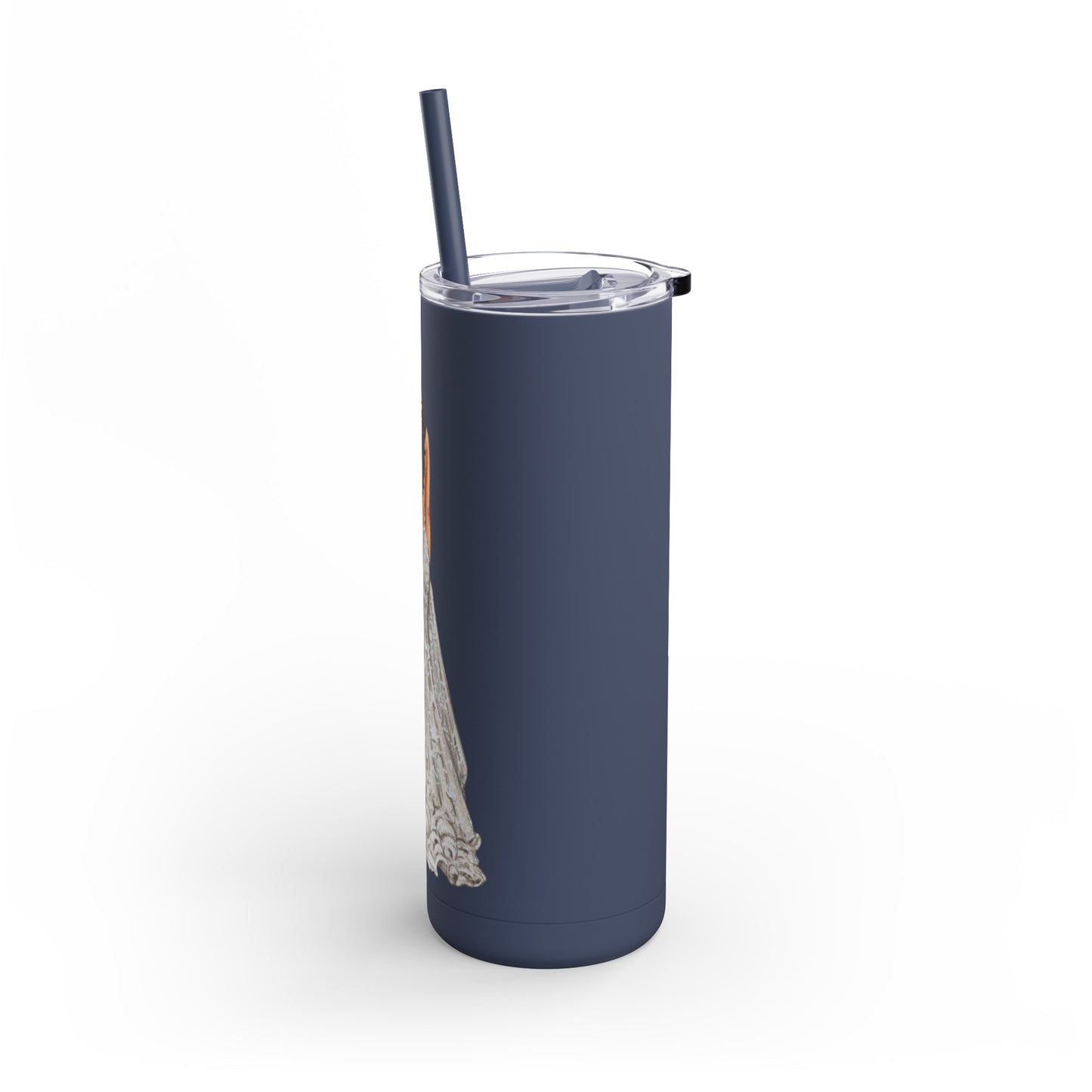 Floral Bride Skinny Tumbler