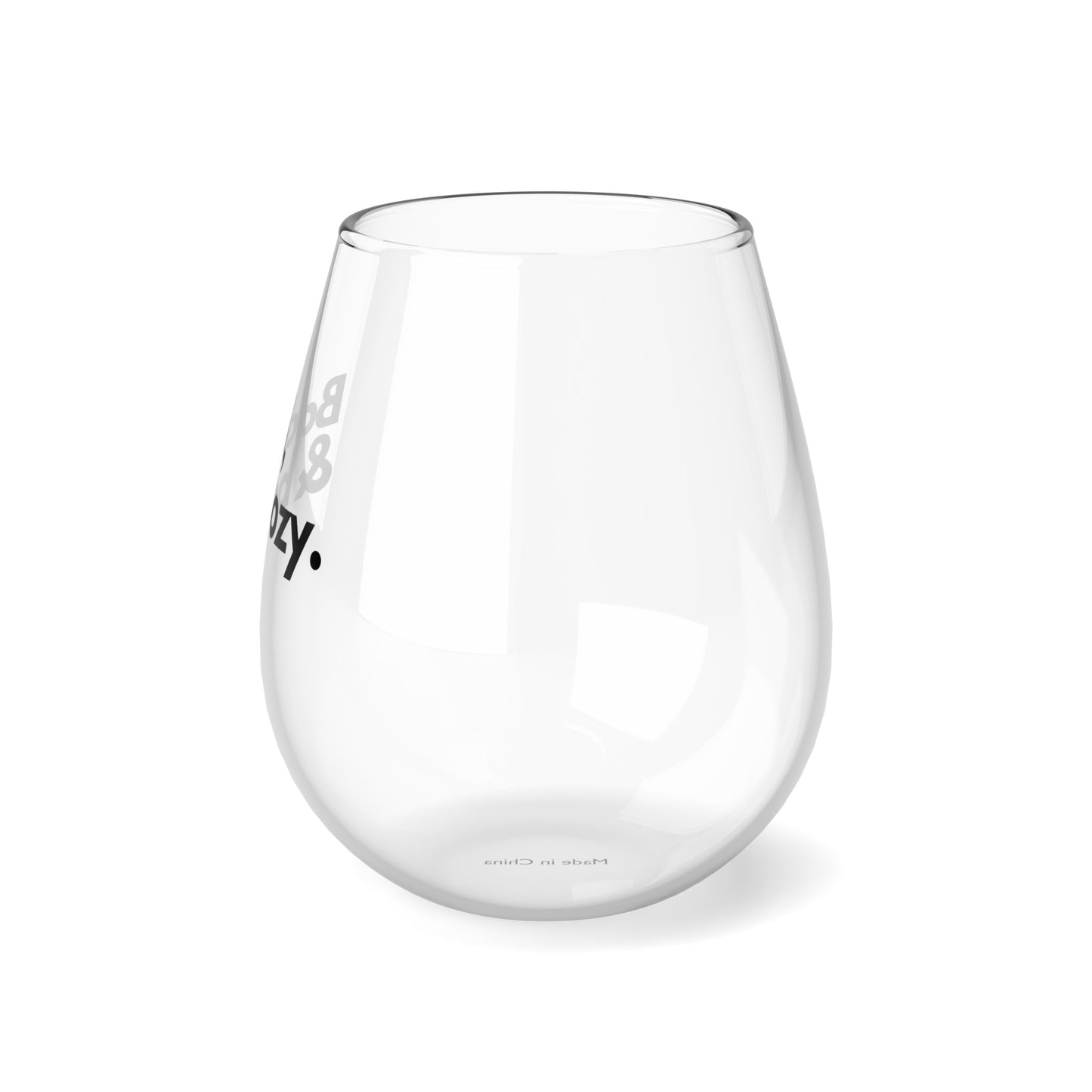 Bach & Boozy Wine Glass