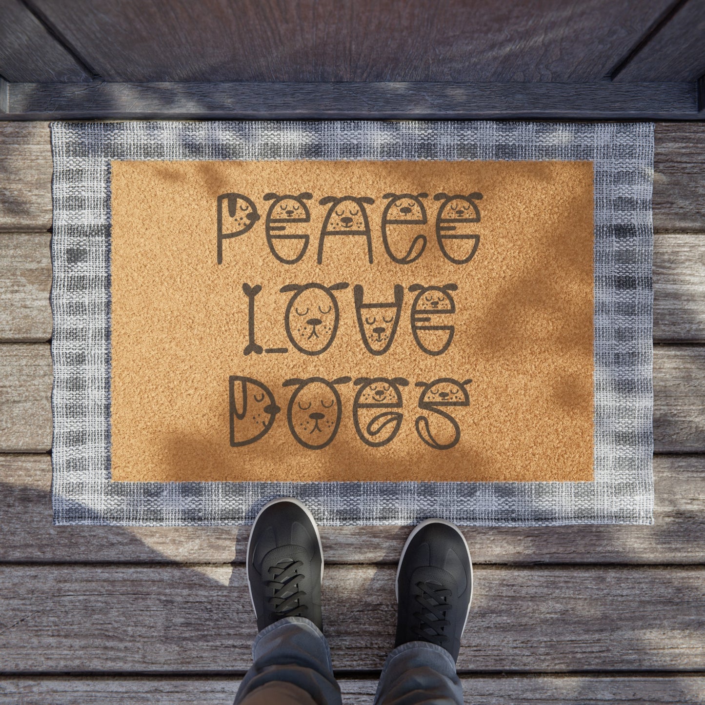 Peace Love Dogs, Doormat