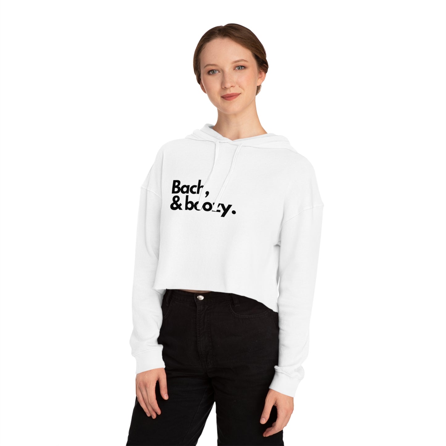 Bach & Boozy Crop Sweatshirt