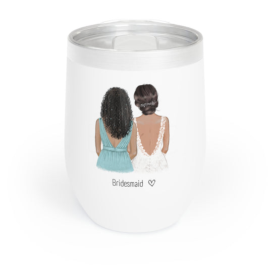 Bridesmaid Wine Tumbler