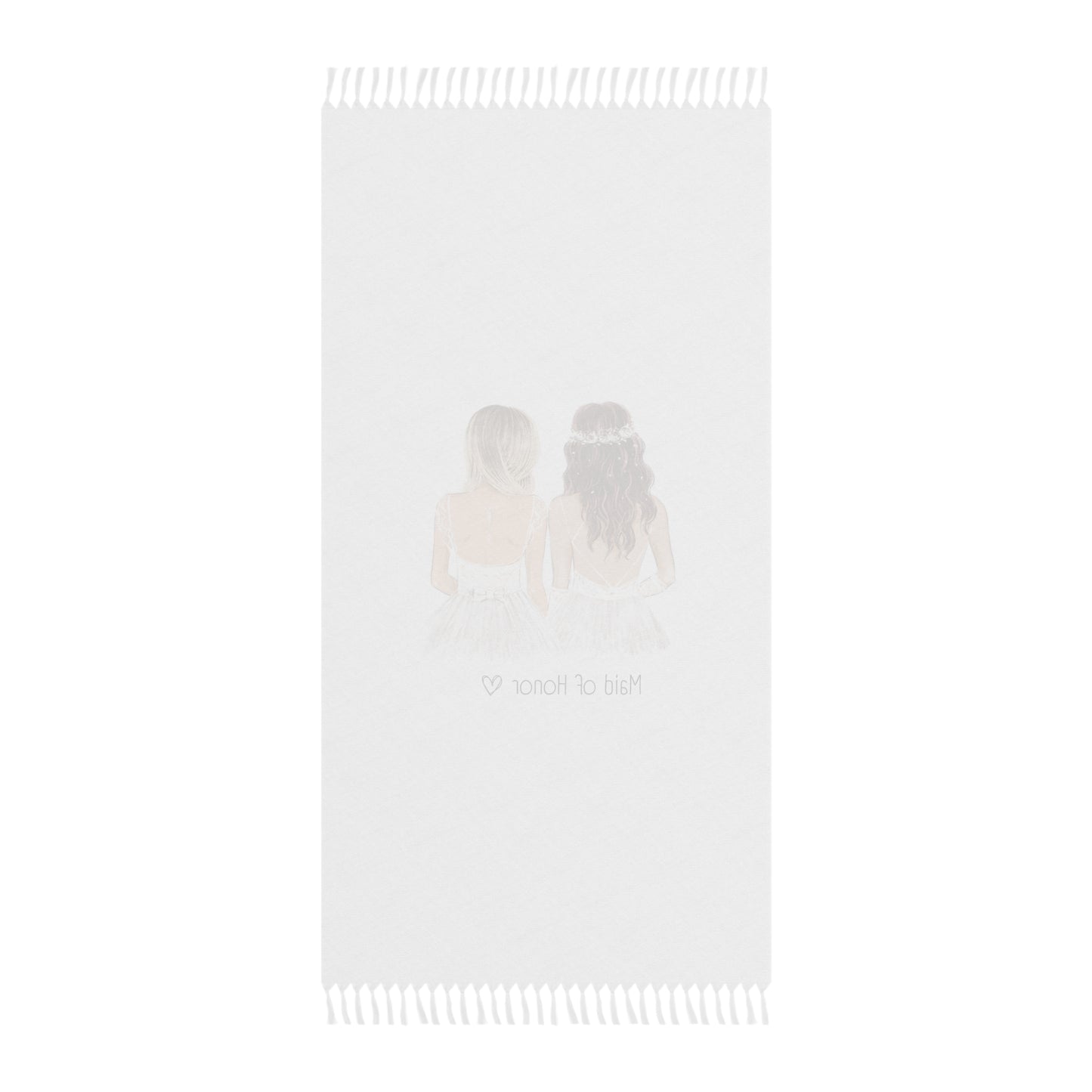 Maid of Honor Beach Towel