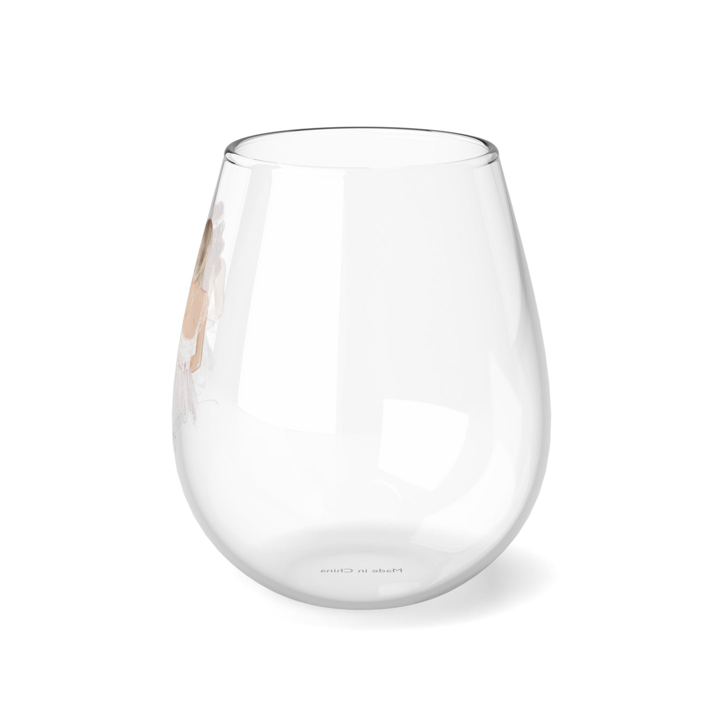 Bridesmaid Stemless Wine Glass