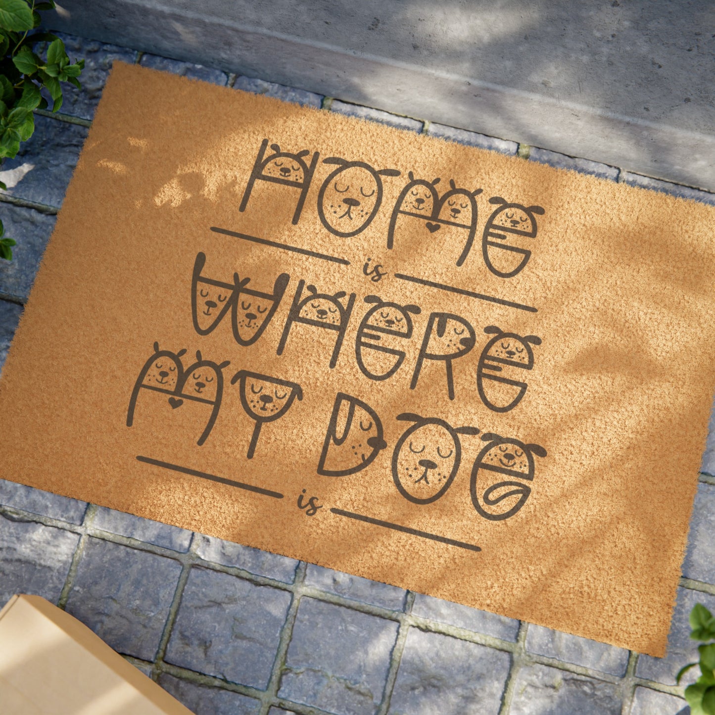 Home is Where my Dog is Doormat