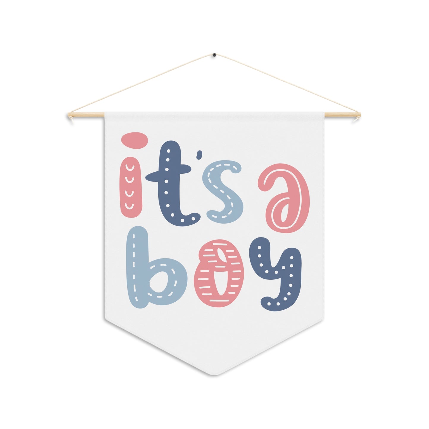 It's a Boy Pennant