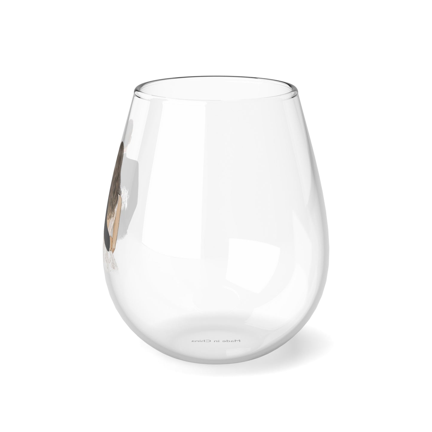 Weeding Seamless Wine Glass