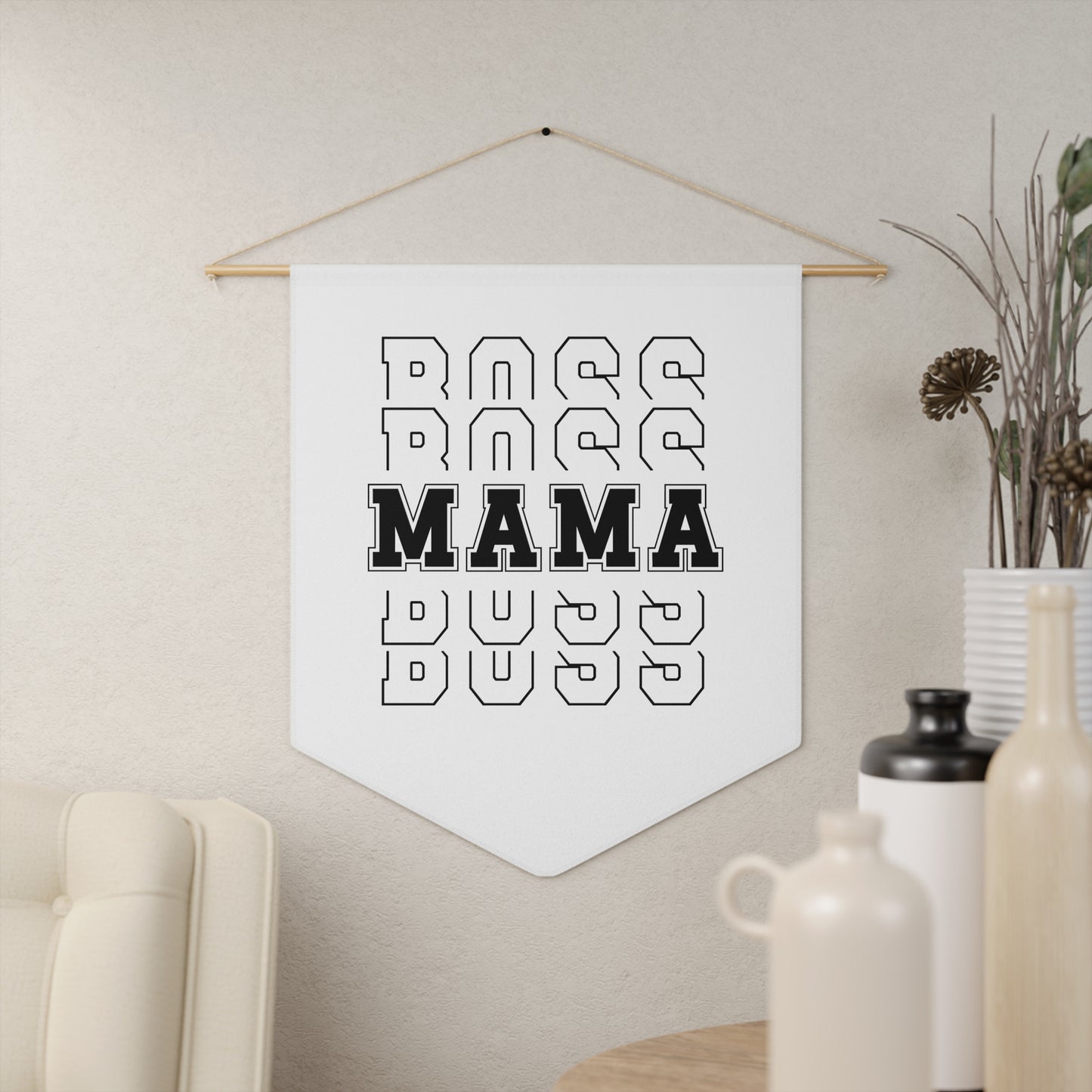 Boss Mom Pennant