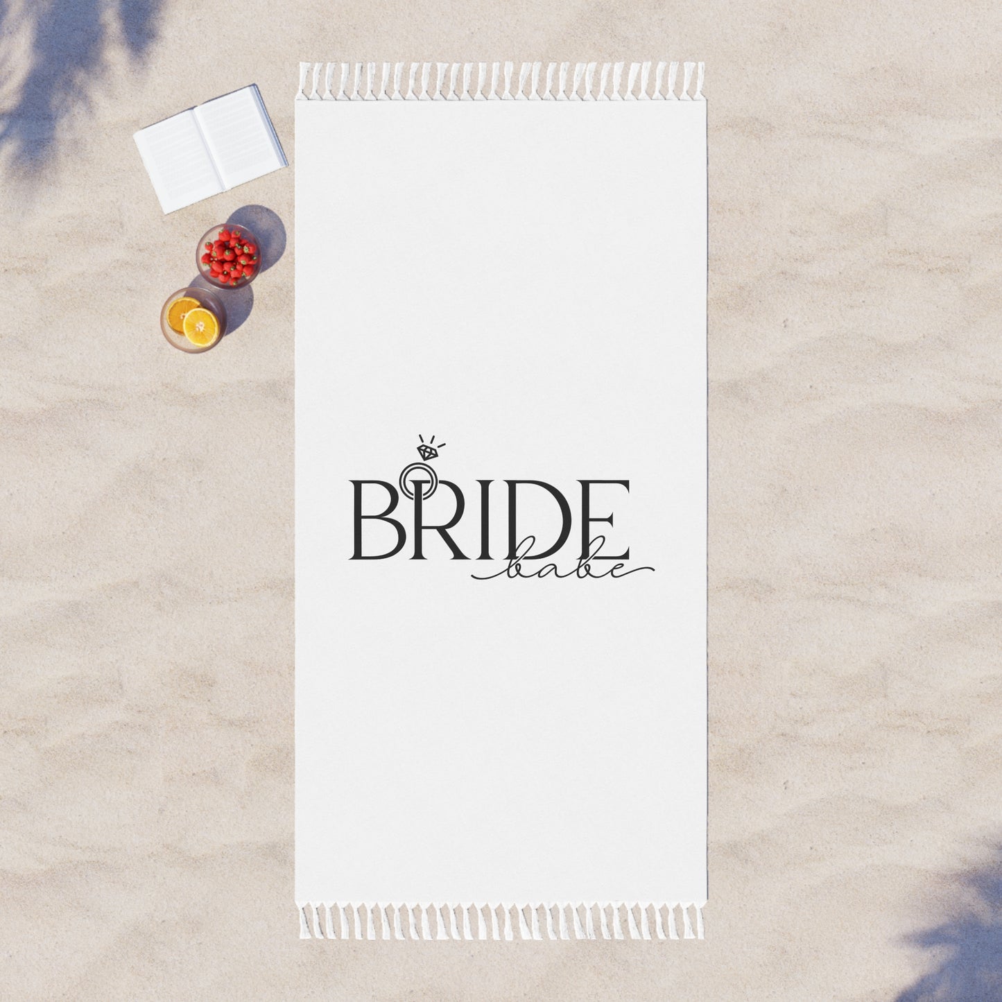 Bride Babe Beach Towel