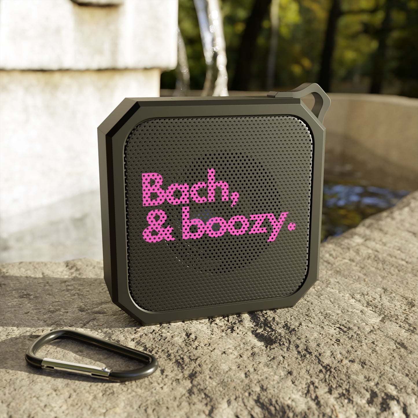 Bach and Boozy Speaker