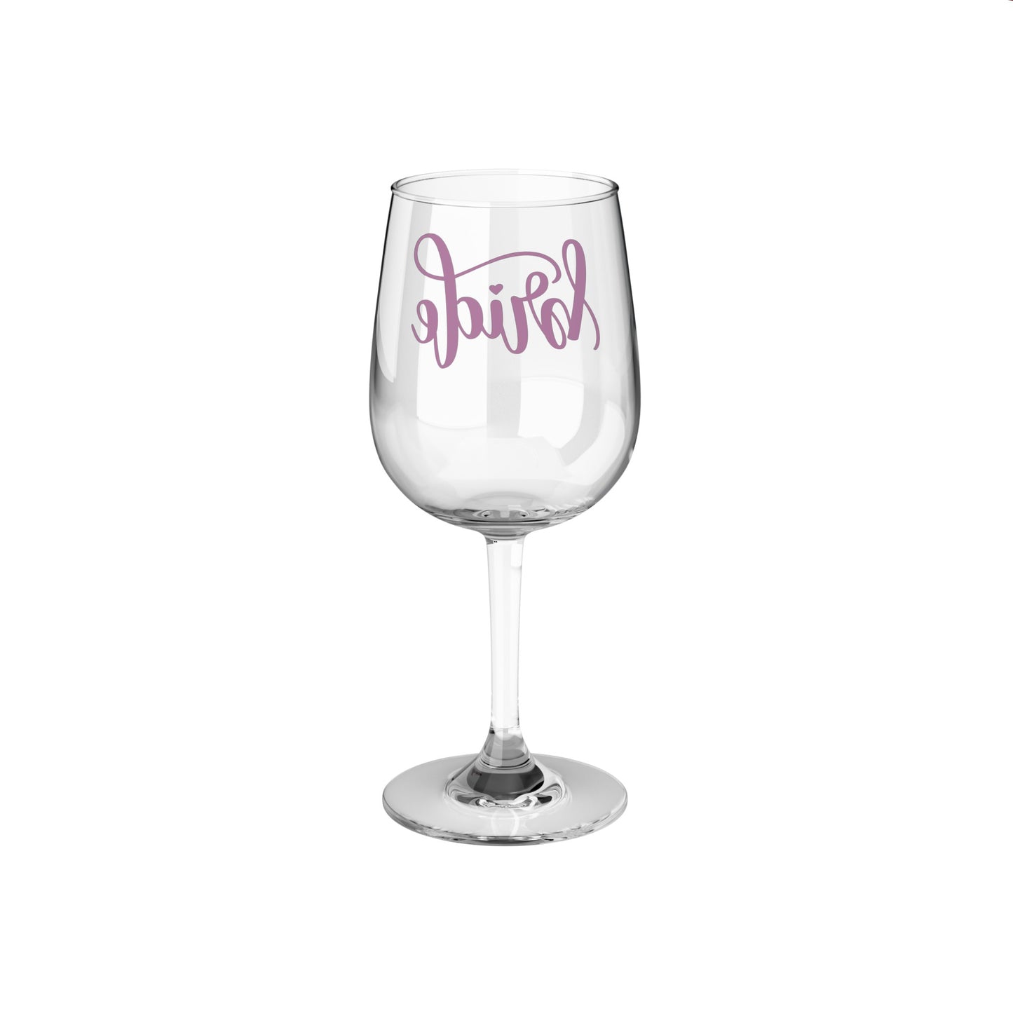 Bride Wine Glass