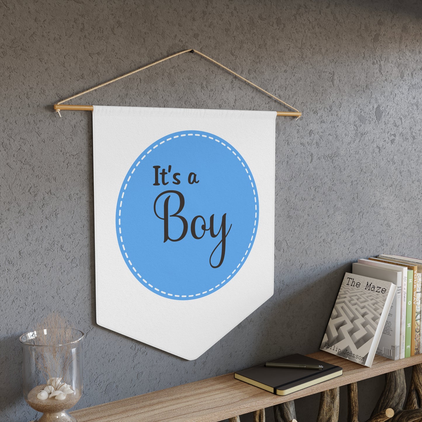 Its a Boy Pennant