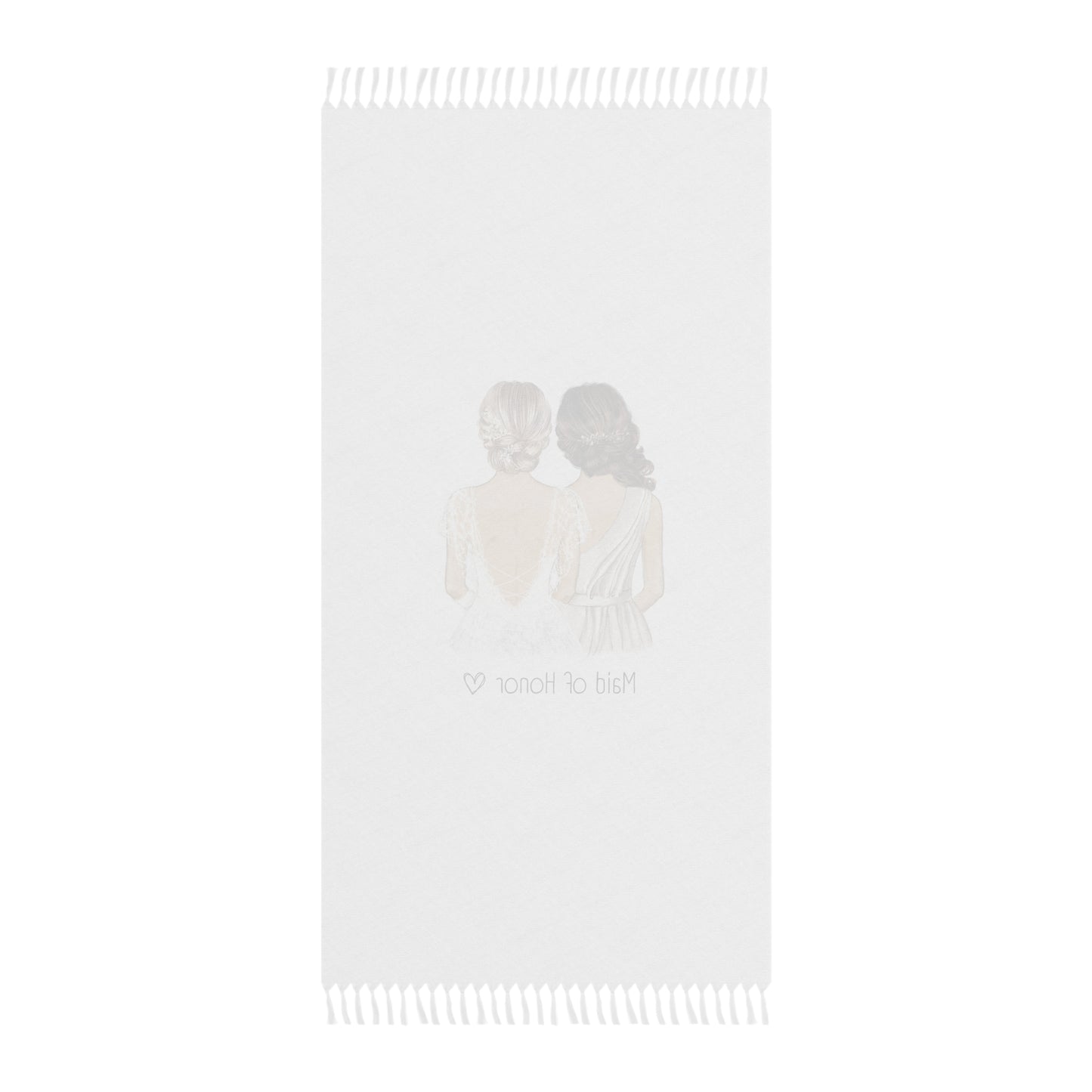 Maid of Honor Beach Towel