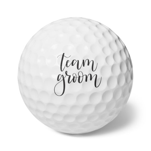 Team Groom Golf Balls