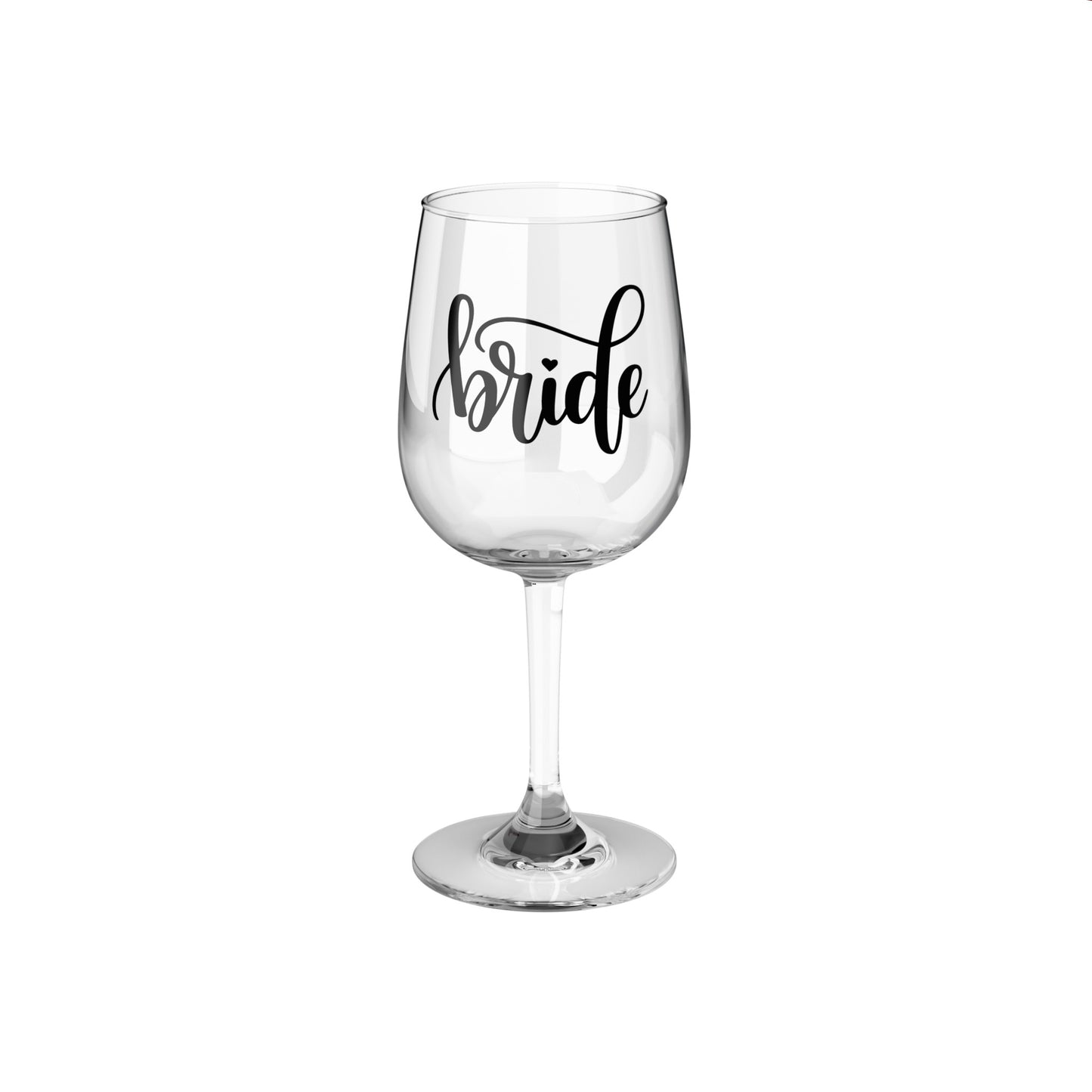 Bride Wine Glass