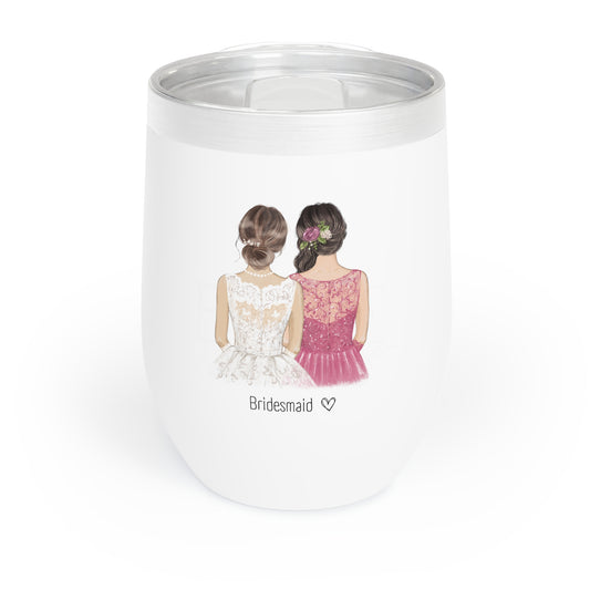 Bridesmaid Wine Tumbler