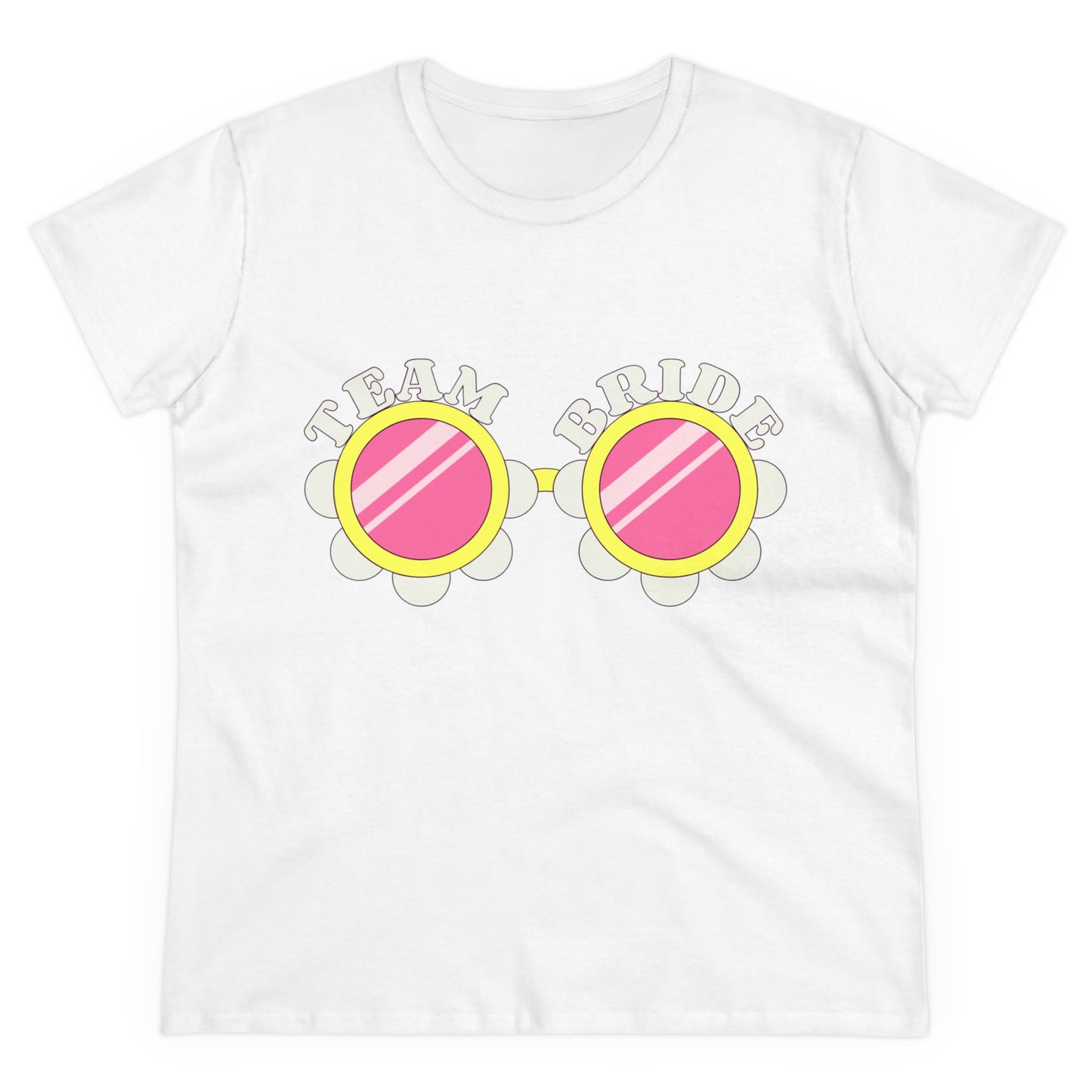 Team Bride Glasses Tee