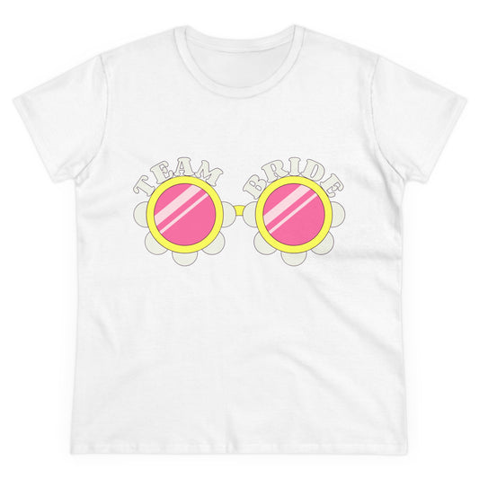 Team Bride Glasses Tee