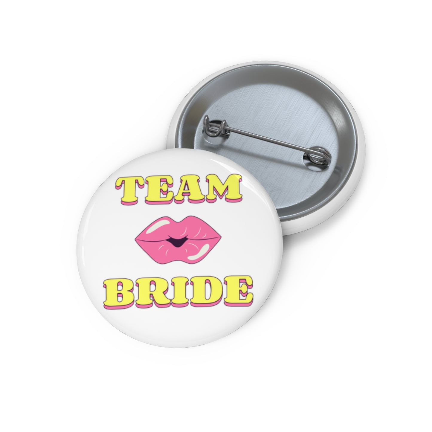 Team Bride Button Pins