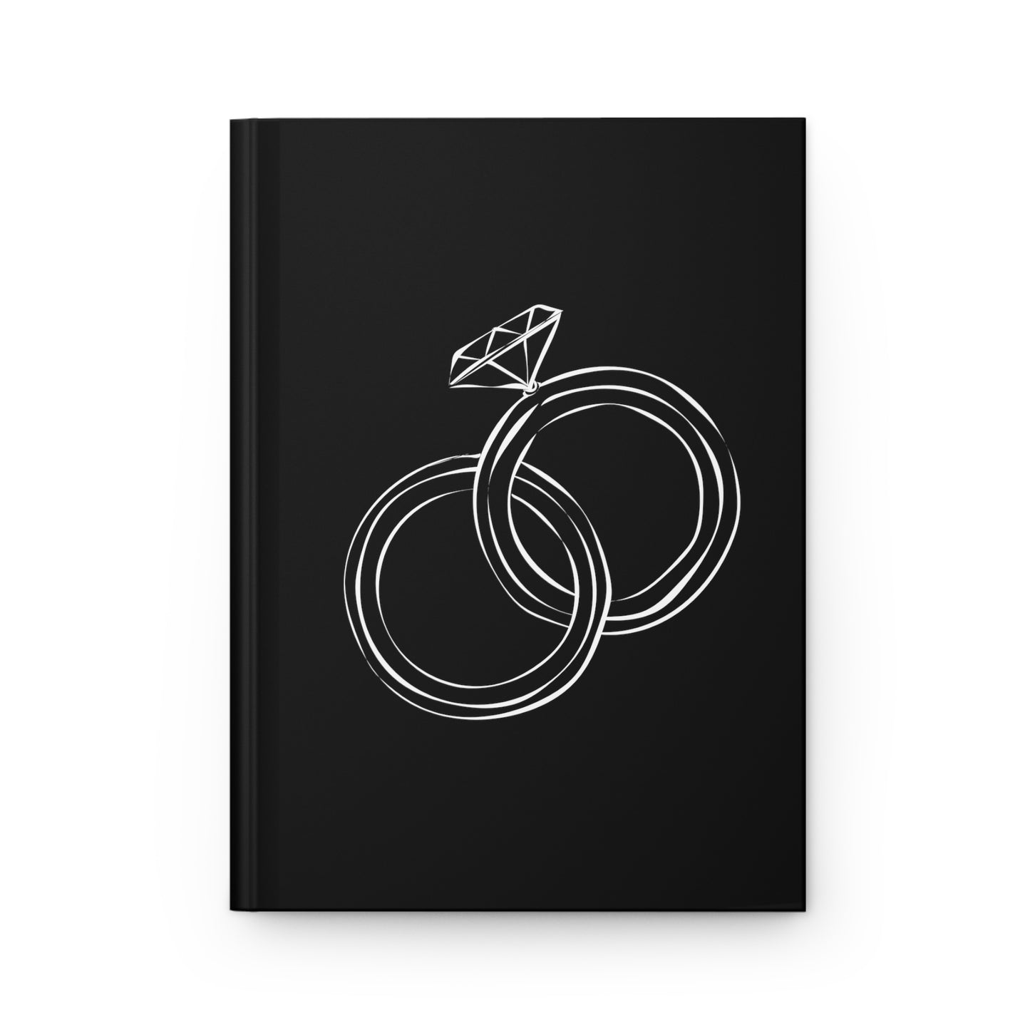 Vow Book for Wedding Black