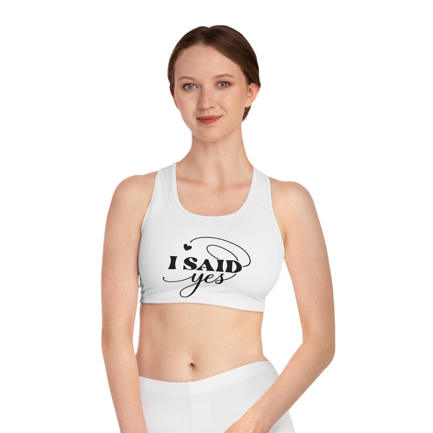 I Said Yes Sports Bra