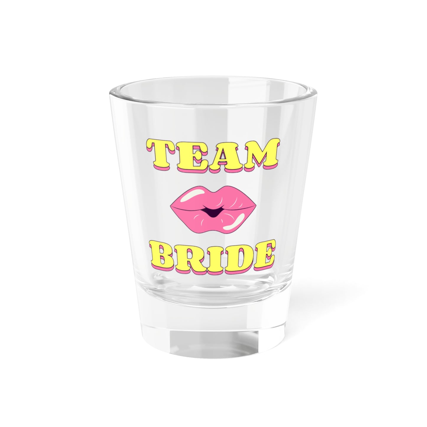 Team Bride Shot Glass