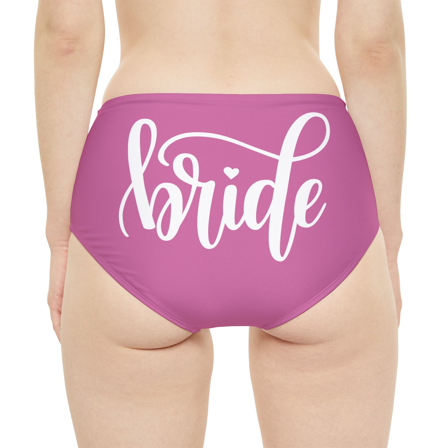 Bride Pink High Wasted Bottoms