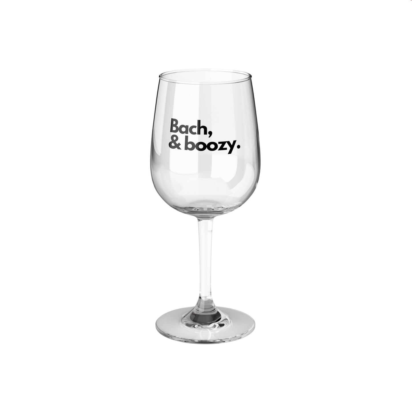 Wine Glass, Bach and Boozy, Bachelorette Party, Bride Gift, Wedding, Bridal Gift