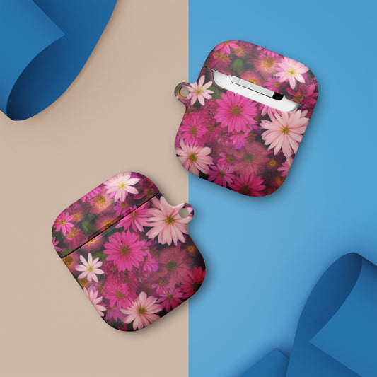 Pink Floral AirPod Case