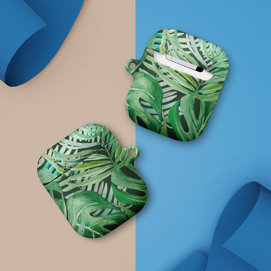 Green Leaves AirPod Case