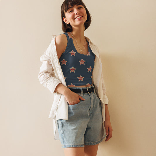 Fourth of July Crop Top