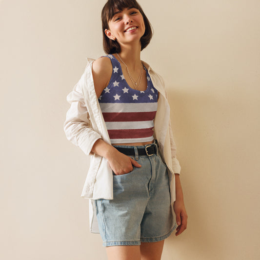 Fourth of July Crop Top