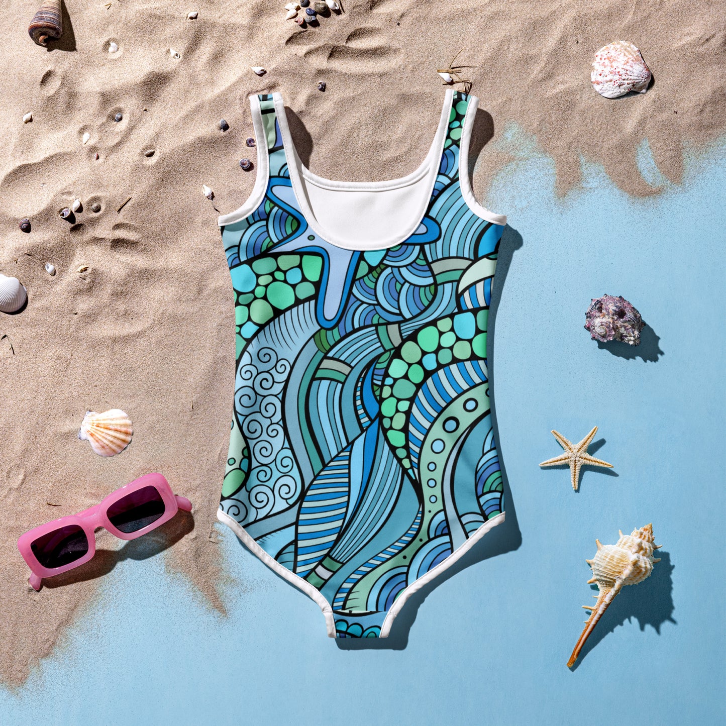 Kids Toddler Ocean Swimsuit