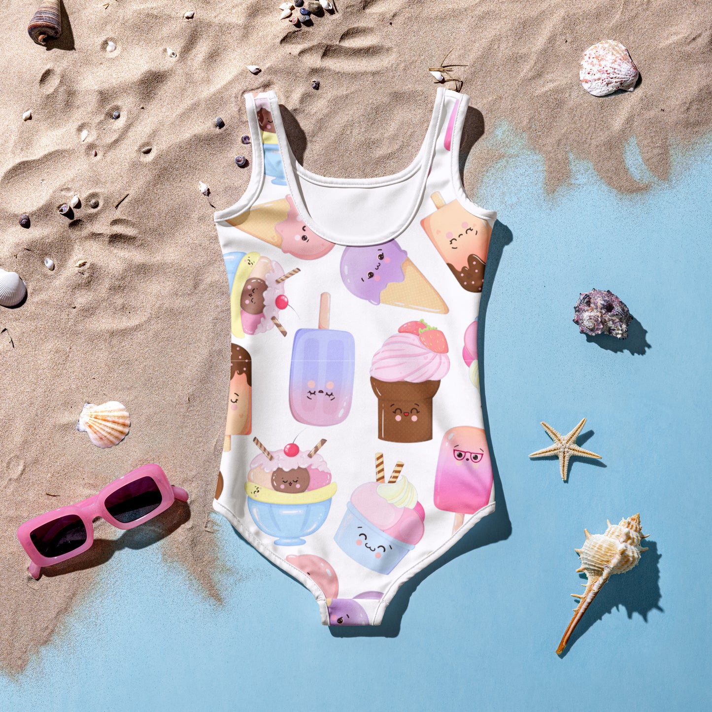 Ice Cream Kids Toddler Swimsuit