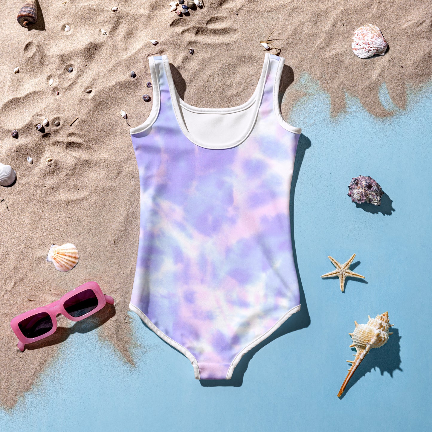 Tie Dye Kids Swimsuit