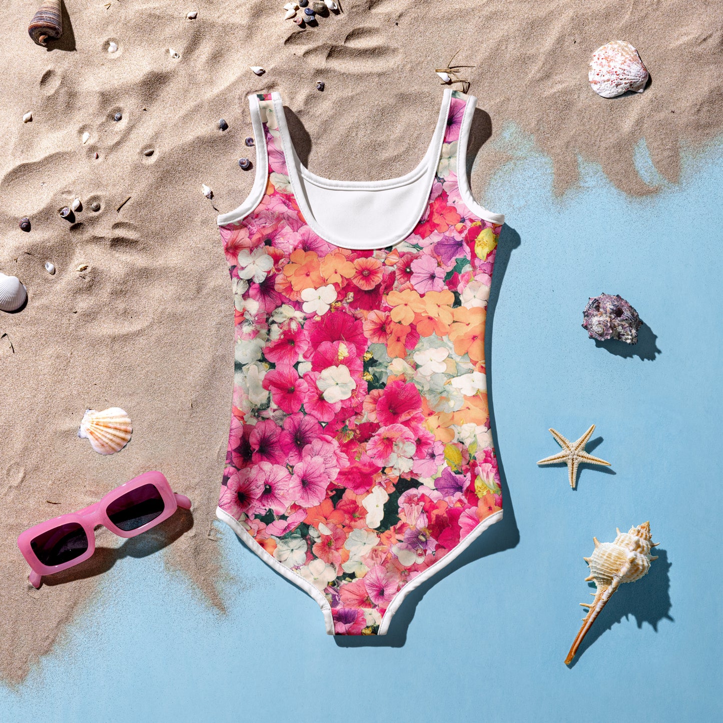 Floral Kids Swimsuit