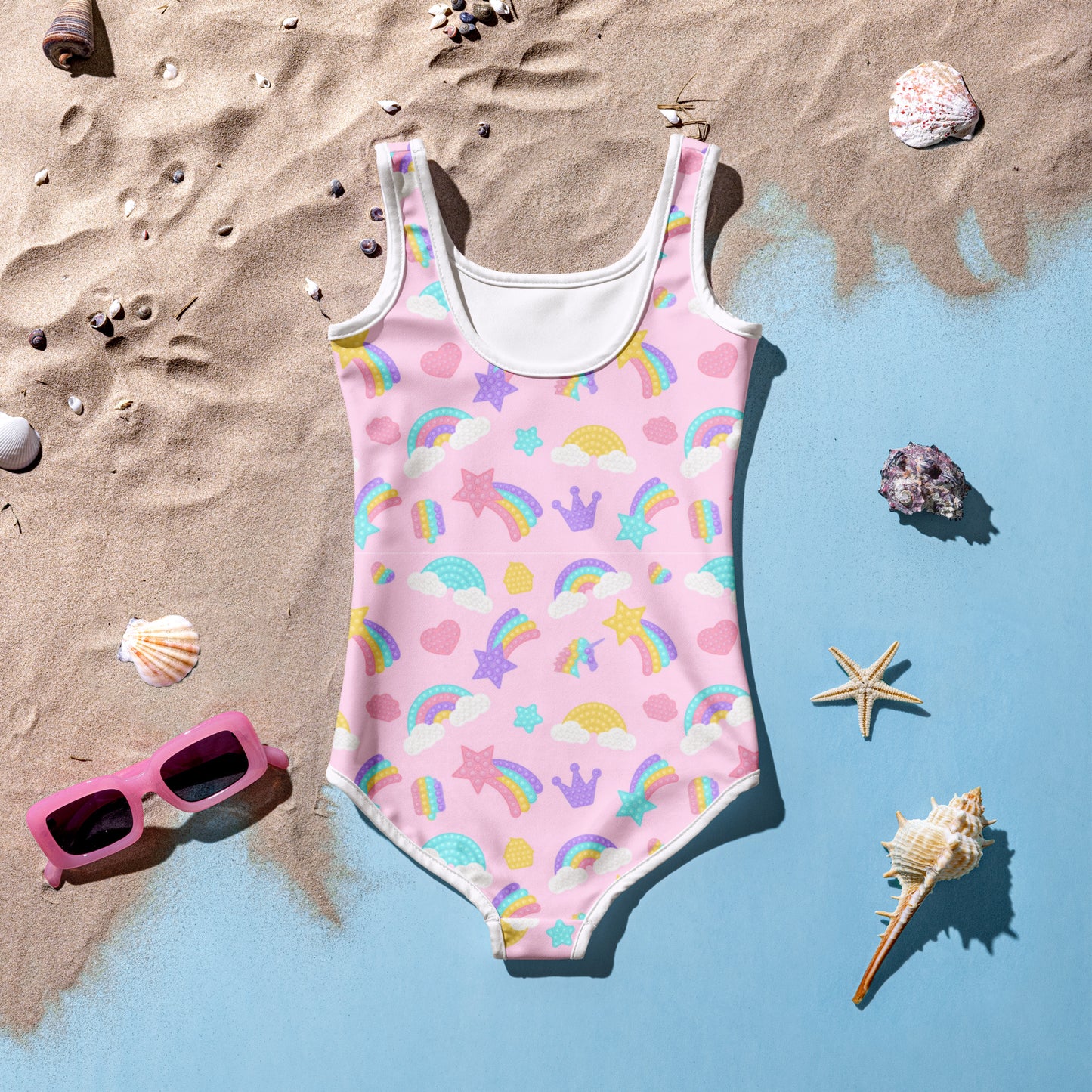 Pink Kids and Toddler Swimsuit