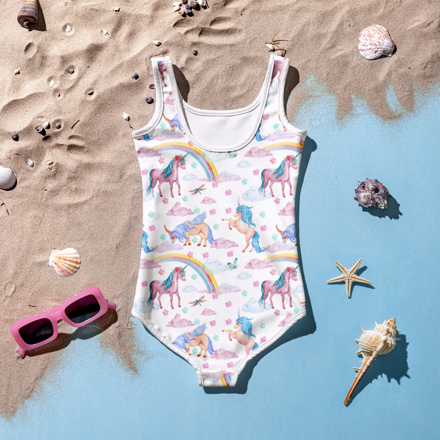 Unicorn Kids and Toddler Swimsuit