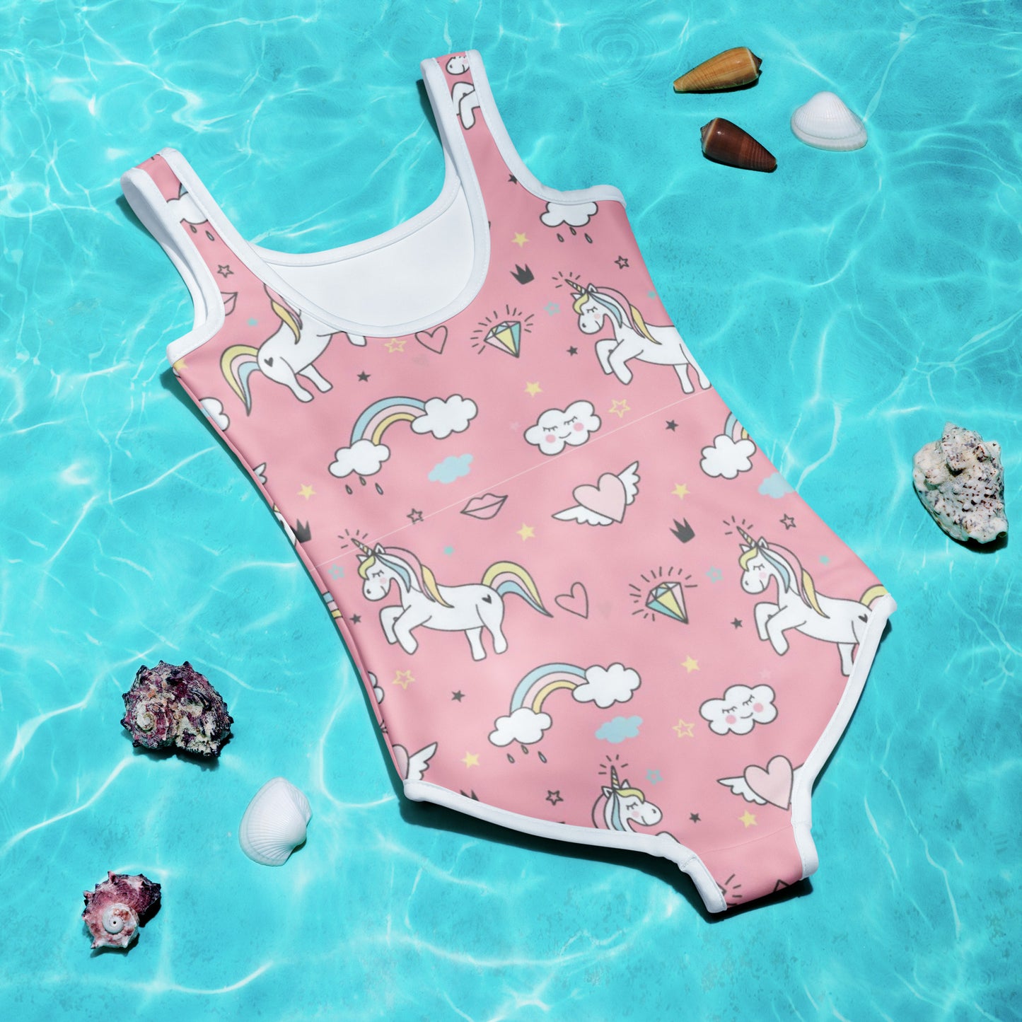 Unicorn Kids and Toddler Swimsuit